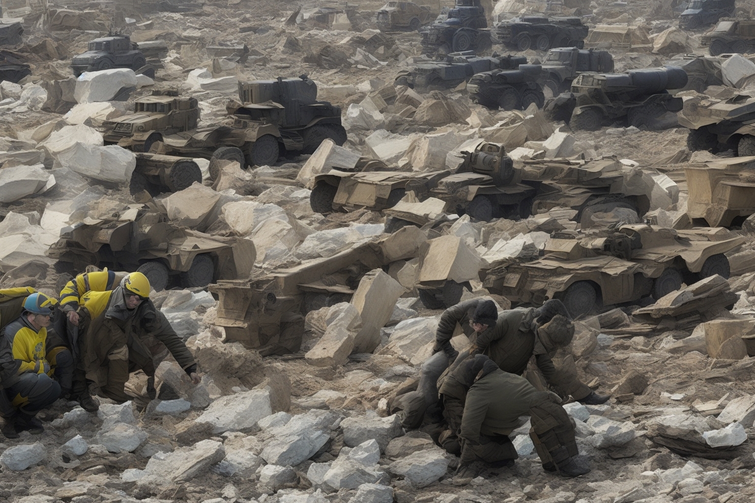 AI illustration of The President of Ukraine has issued an urgent warning about an expected increase in Russian assaults on crucial infras...