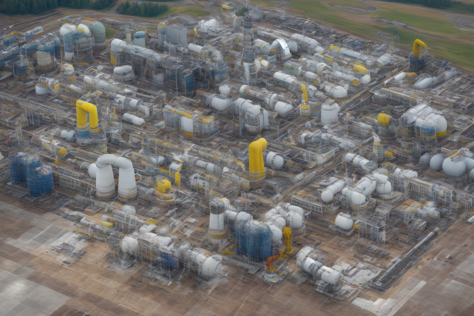 AI illustration of Ukrainian teams have assessed power stations in several EU nations to facilitate the procurement of essential repair e...