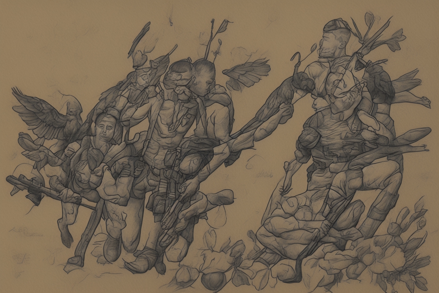 AI illustration of This initiative aims to assist families of missing individuals by utilizing tattoo identification methods. The service...