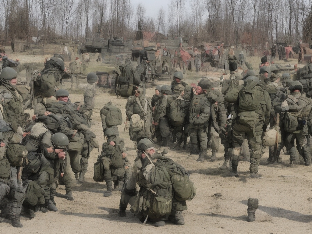 AI illustration of Ukrainian forces assert their hold on Pokrovka, refuting Russian claims of capture. The situation underscores ongoing...