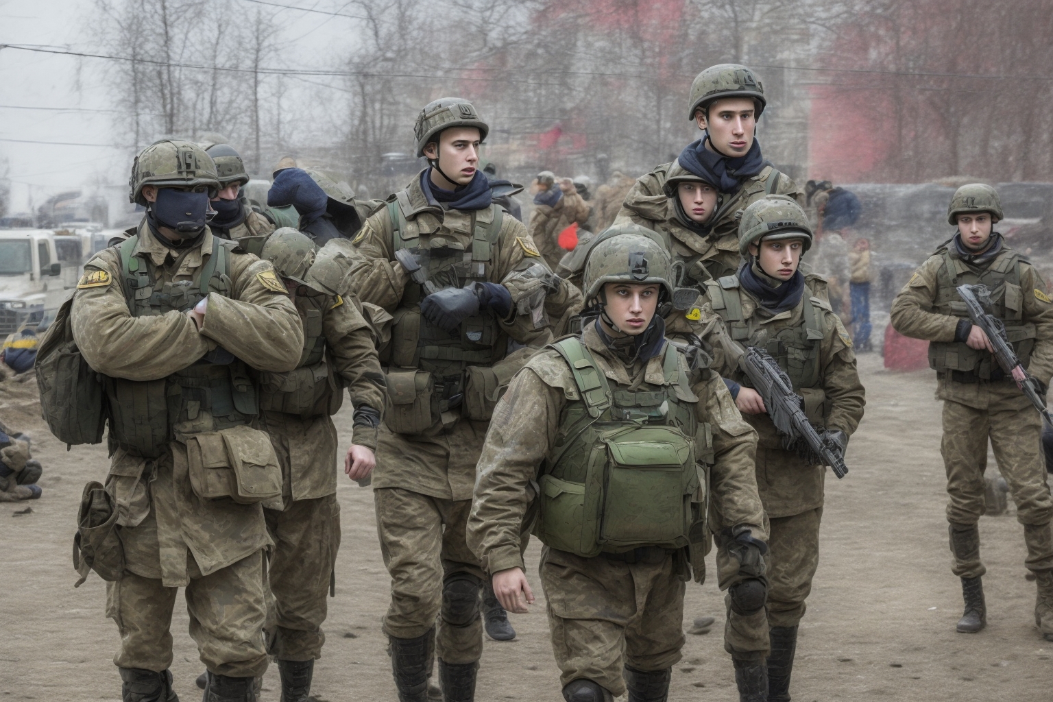 AI illustration of In recent weeks, the frequency of clashes in Kharkiv, Sumy, and Lyman regions has decreased significantly, reflecting...