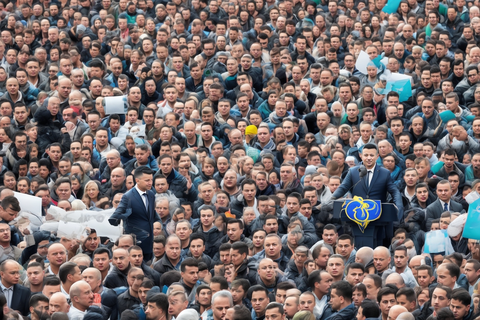 AI illustration of Zelensky described Orban's comments as divisive and cautioned that they threaten Ukraine-Hungary relations during a se...