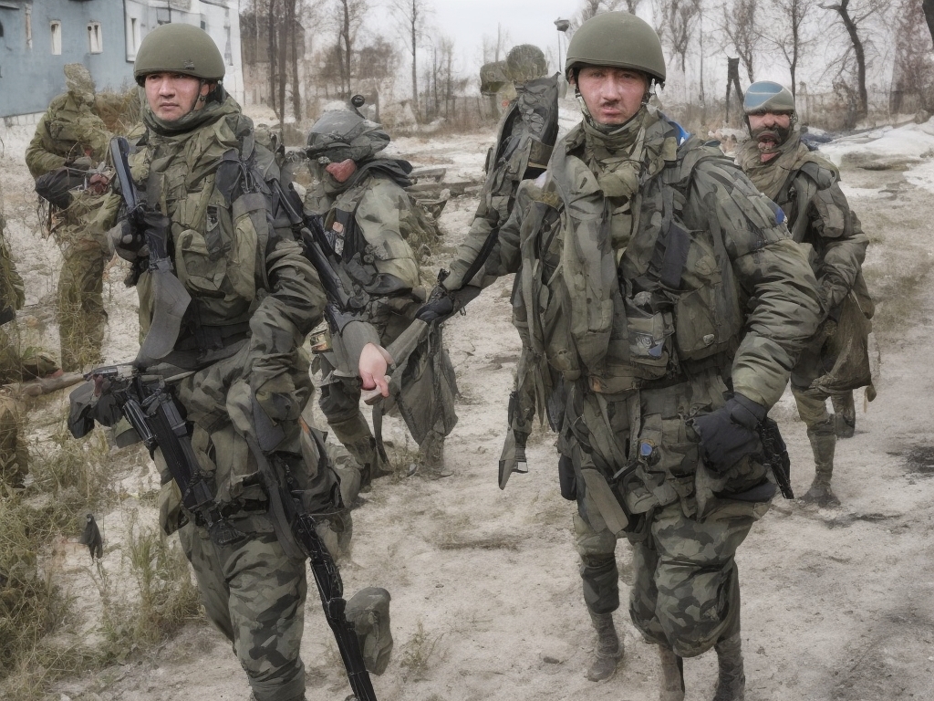 AI illustration of Ukraine's Special Operations Forces conducted a successful operation to clear a Russian-held house near Pokrovsk, as s...