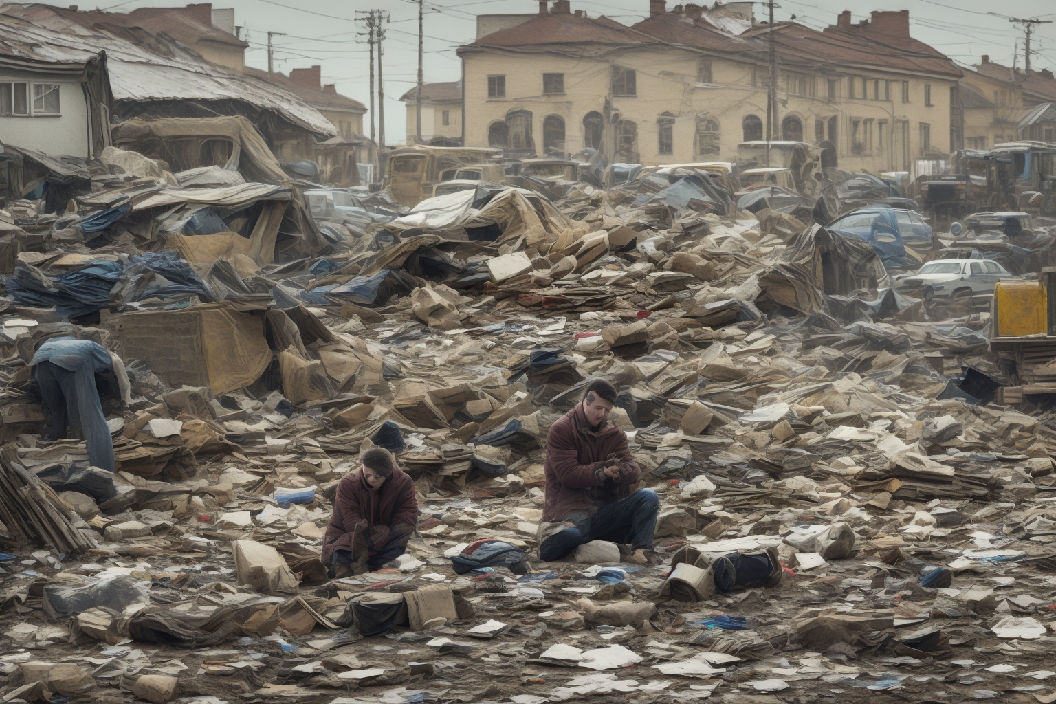 AI illustration of All regions of Ukraine will implement scheduled power outages on March 14, beginning at 17:00, due to damage from rece...