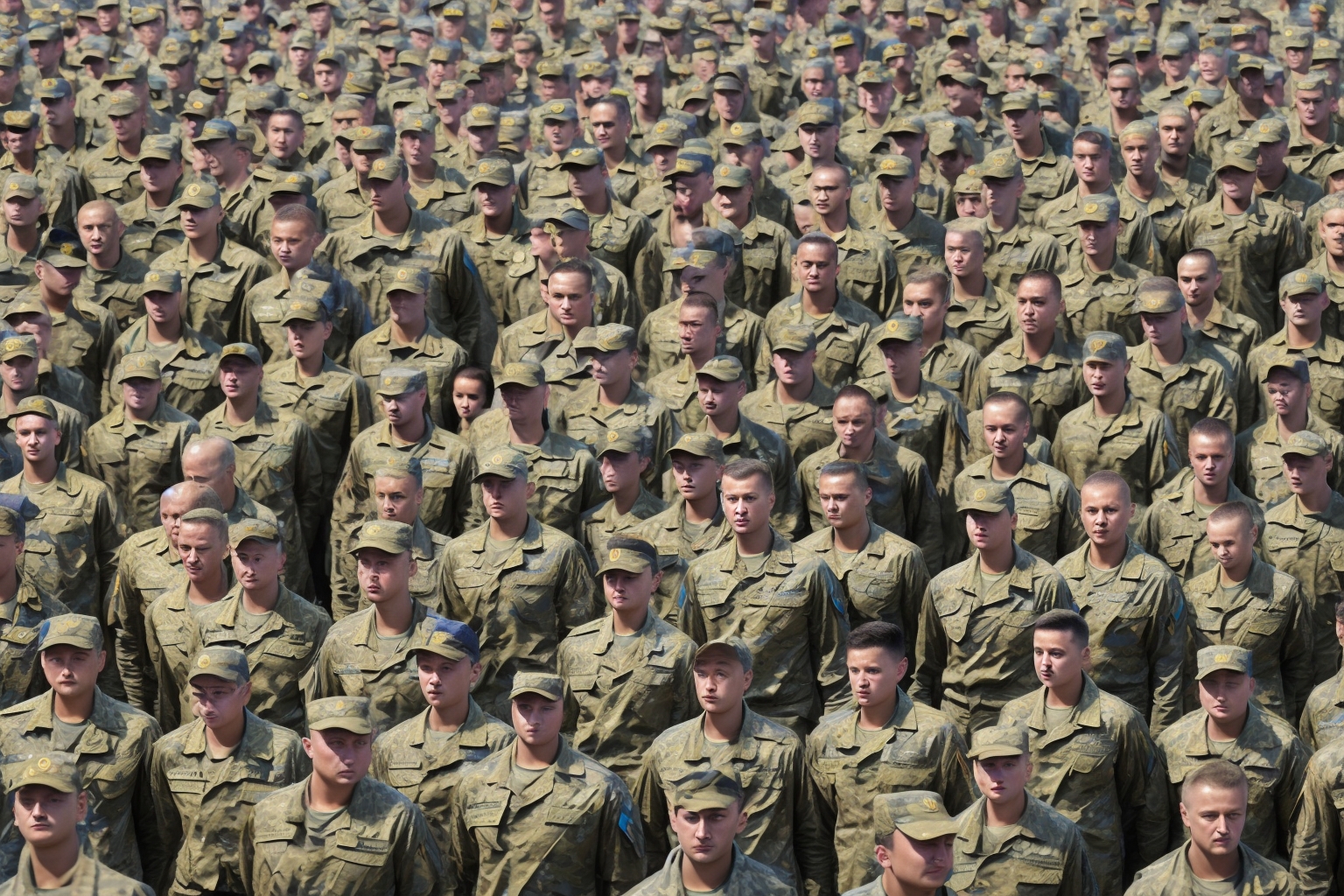 AI illustration of Zelensky celebrated military servicemen and civilian volunteers for their commitment amidst ongoing conflict, honoring...