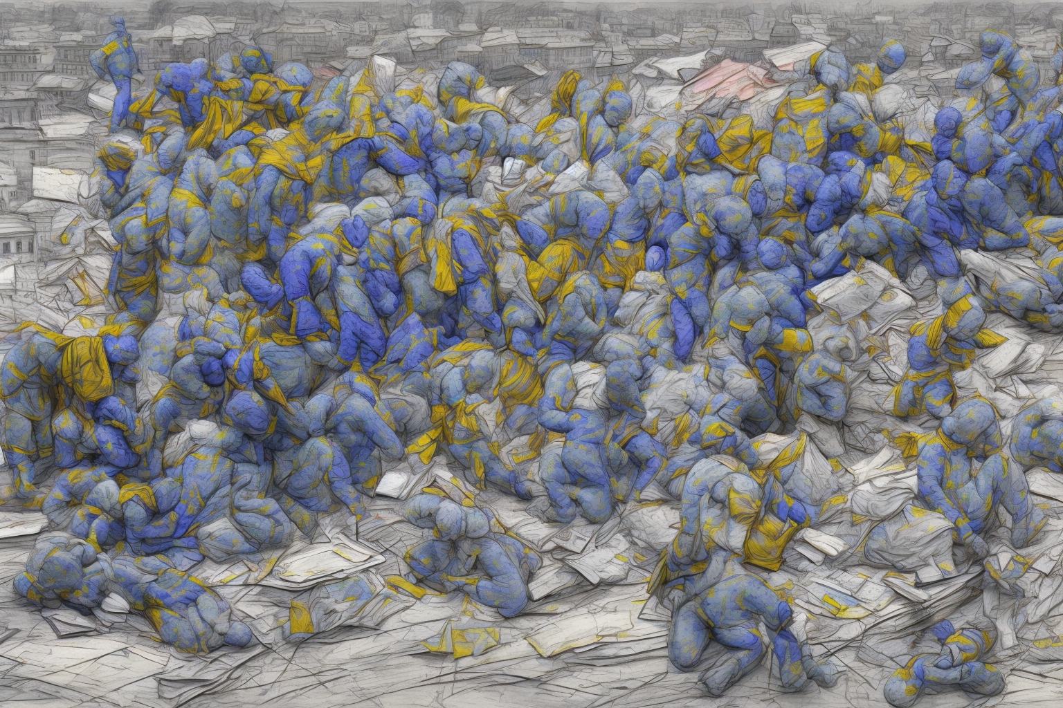 AI illustration of The requests point to increasing international backing for Ukraine amid ongoing security challenges. Discussions mainl...