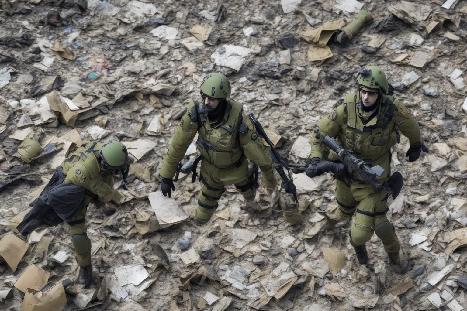 AI illustration of The confirmation of Brigadier General Abdollah Mehrabi's status brings to light the extent of Iran's military support...