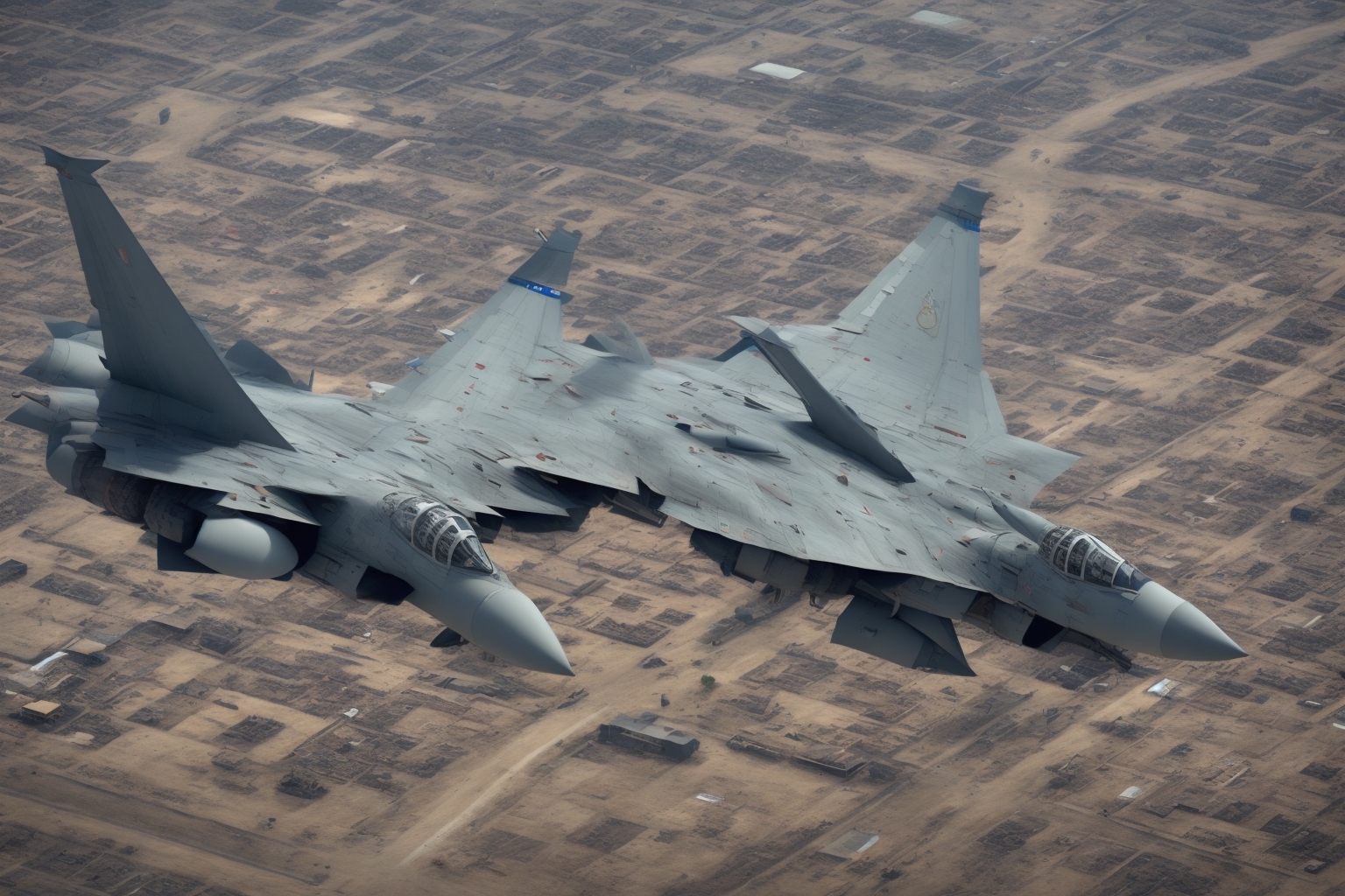 AI illustration of Citizens sought shelter as military officials warned of risks from potential missile strikes, reflecting ongoing secur...