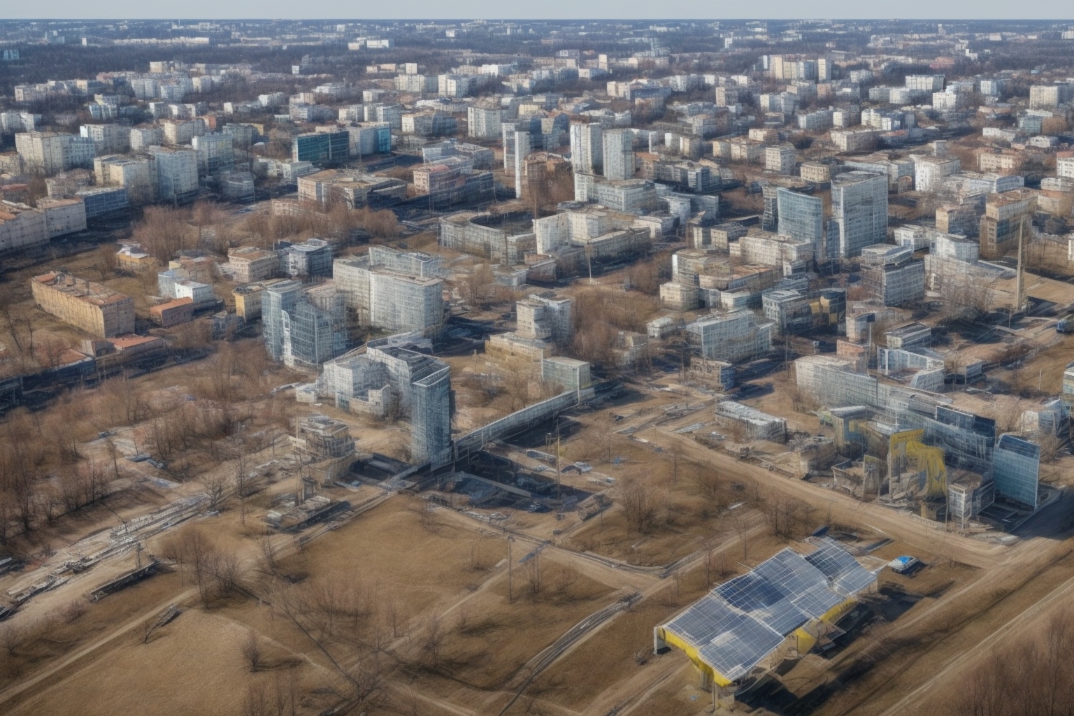 AI illustration of This funding includes over 3,000 loans to businesses and more than 15,000 to individuals, enabling crucial energy capa...