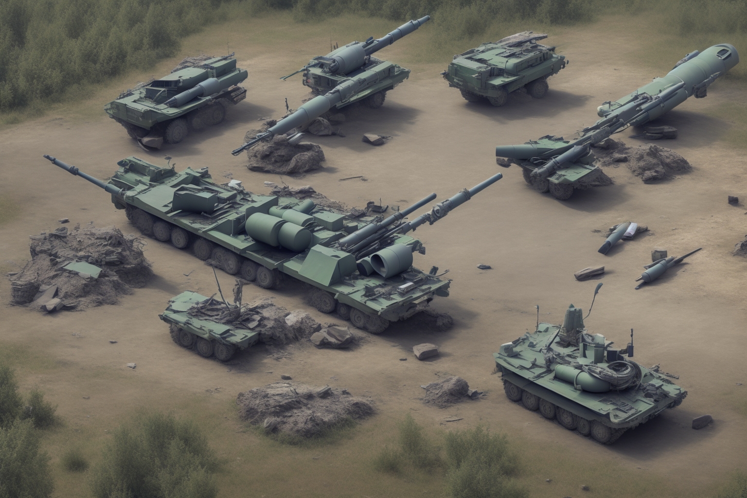 AI illustration of The successful operation marks a significant advancement in Ukraine's military capabilities and undermines Russian def...