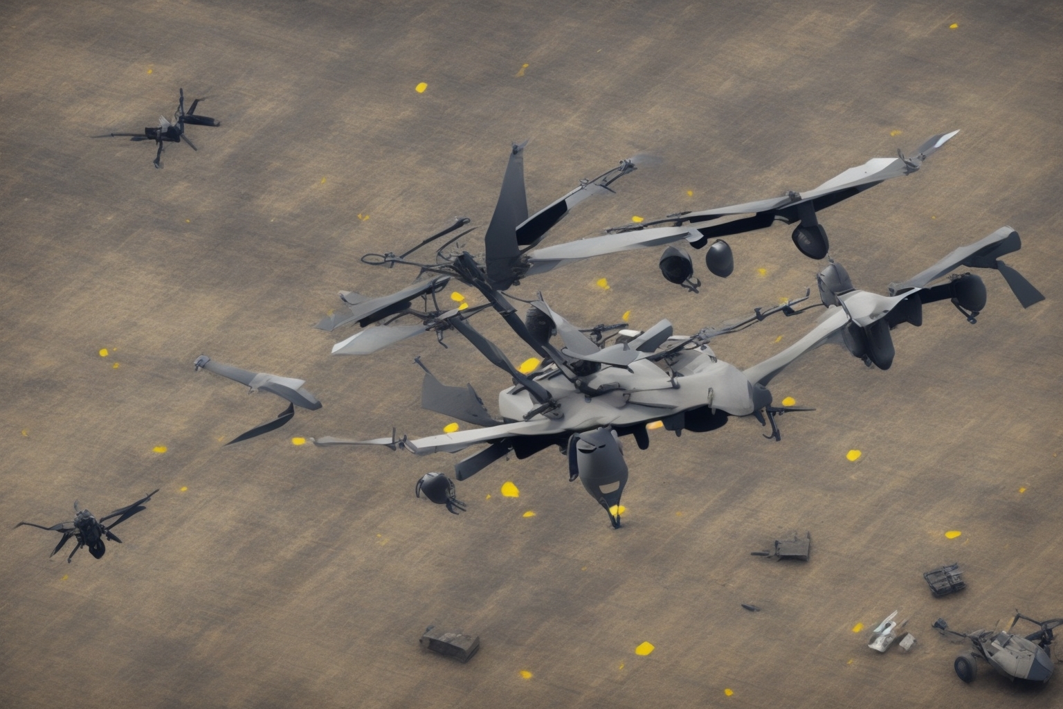 AI illustration of Ukrainian forces intercepted 122 out of 137 Russian drones during an overnight attack, marking a significant defensive...