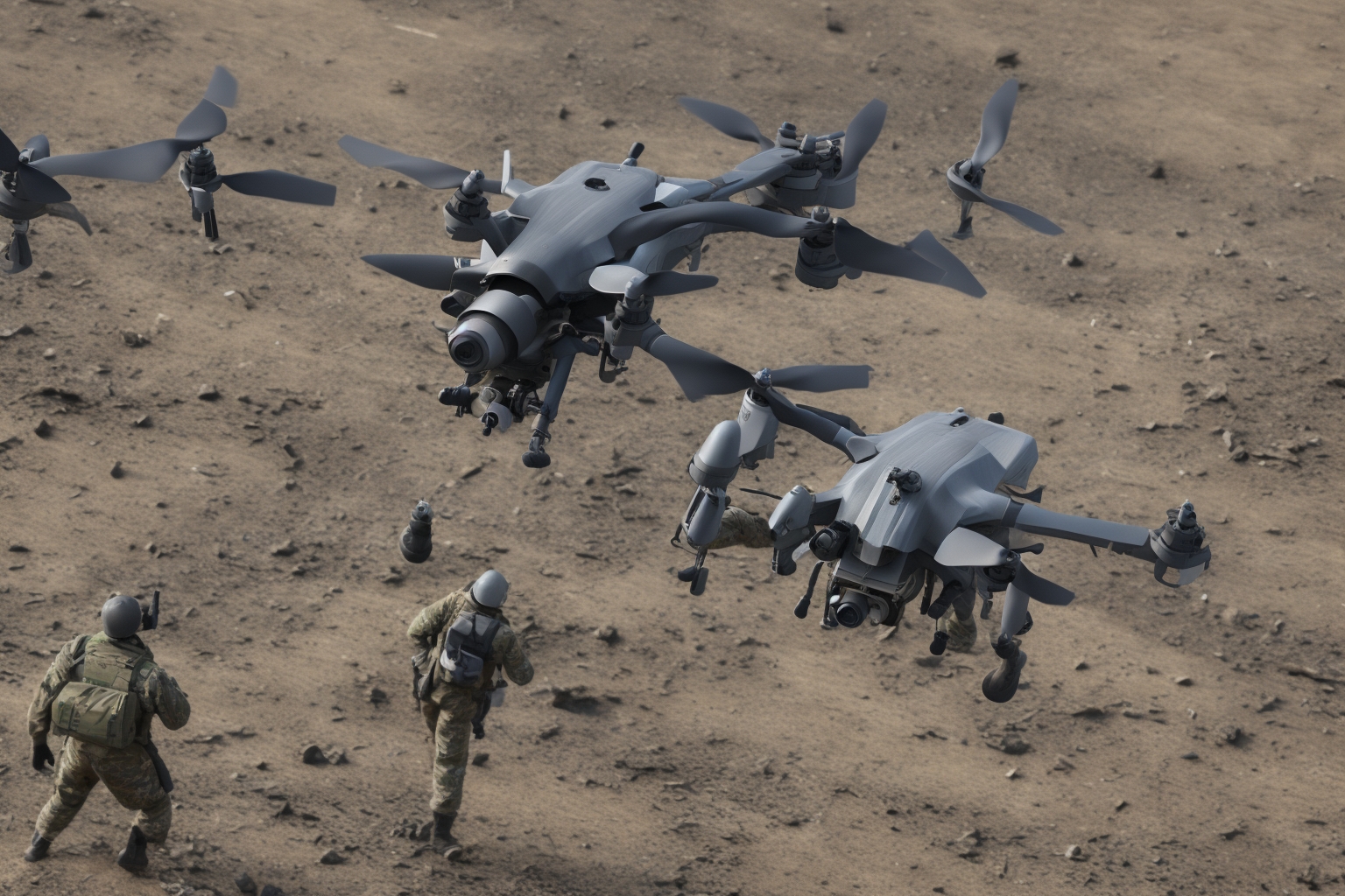 AI illustration of The spike in Russian military activity in southern Ukraine poses critical challenges to Ukrainian defenses and increas...