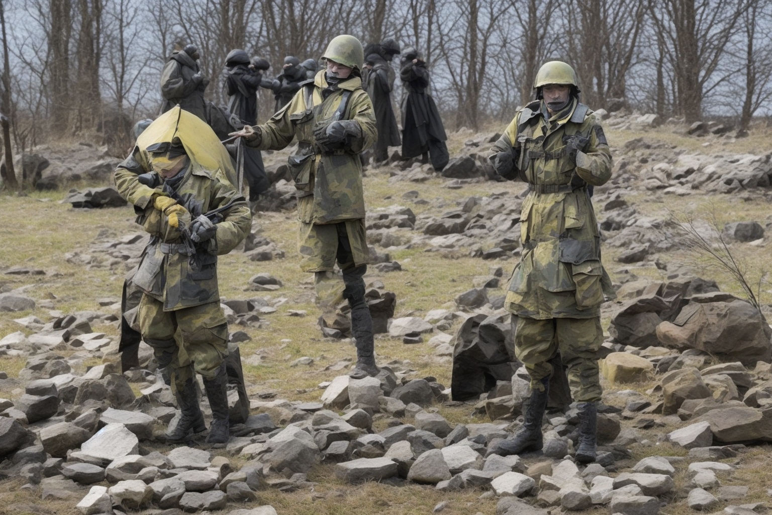 AI illustration of Nаталія Чернобай, the former secretary of the Desnyansky District Court in Chernihiv, was sentenced to ten years in pr...