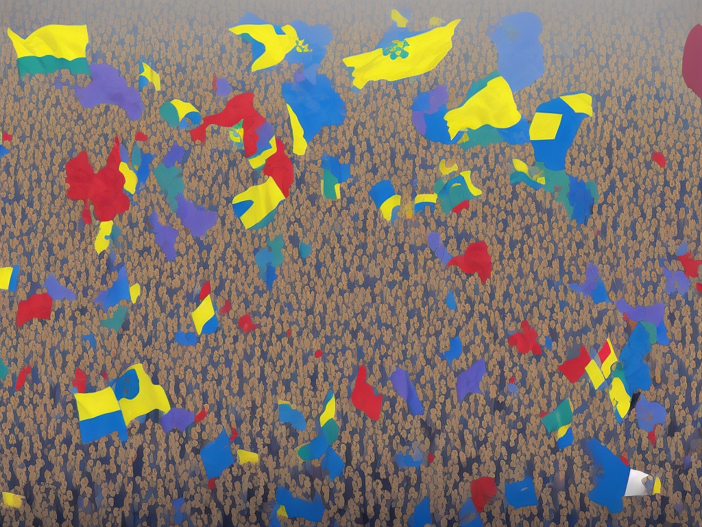 AI illustration of Ukrainian defenses endured 49 assaults by Russian forces on March 15, especially in key locations such as Huliaipole,...