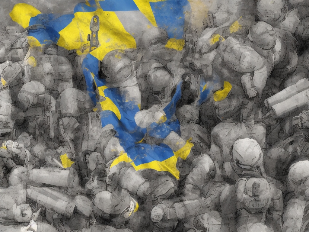 AI illustration of President Zelensky is pushing for urgent global sanctions targeting the supply chains that enable Russia's missile att...