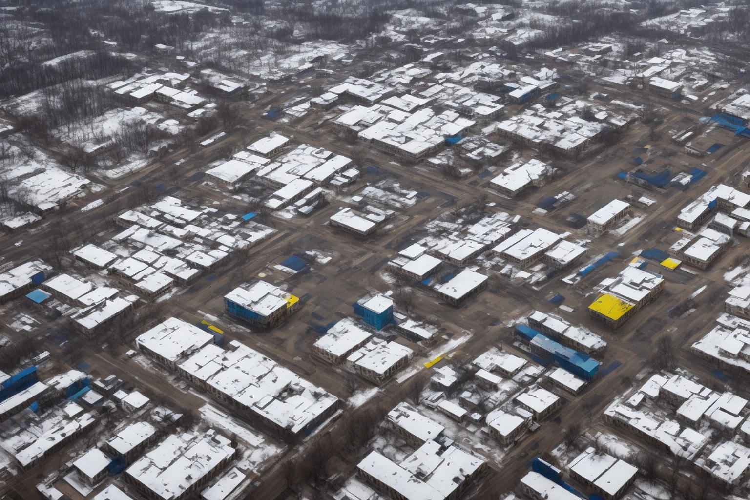 AI illustration of This funding is aimed at ensuring that heating systems and energy supplies are operational, boosting public safety dur...