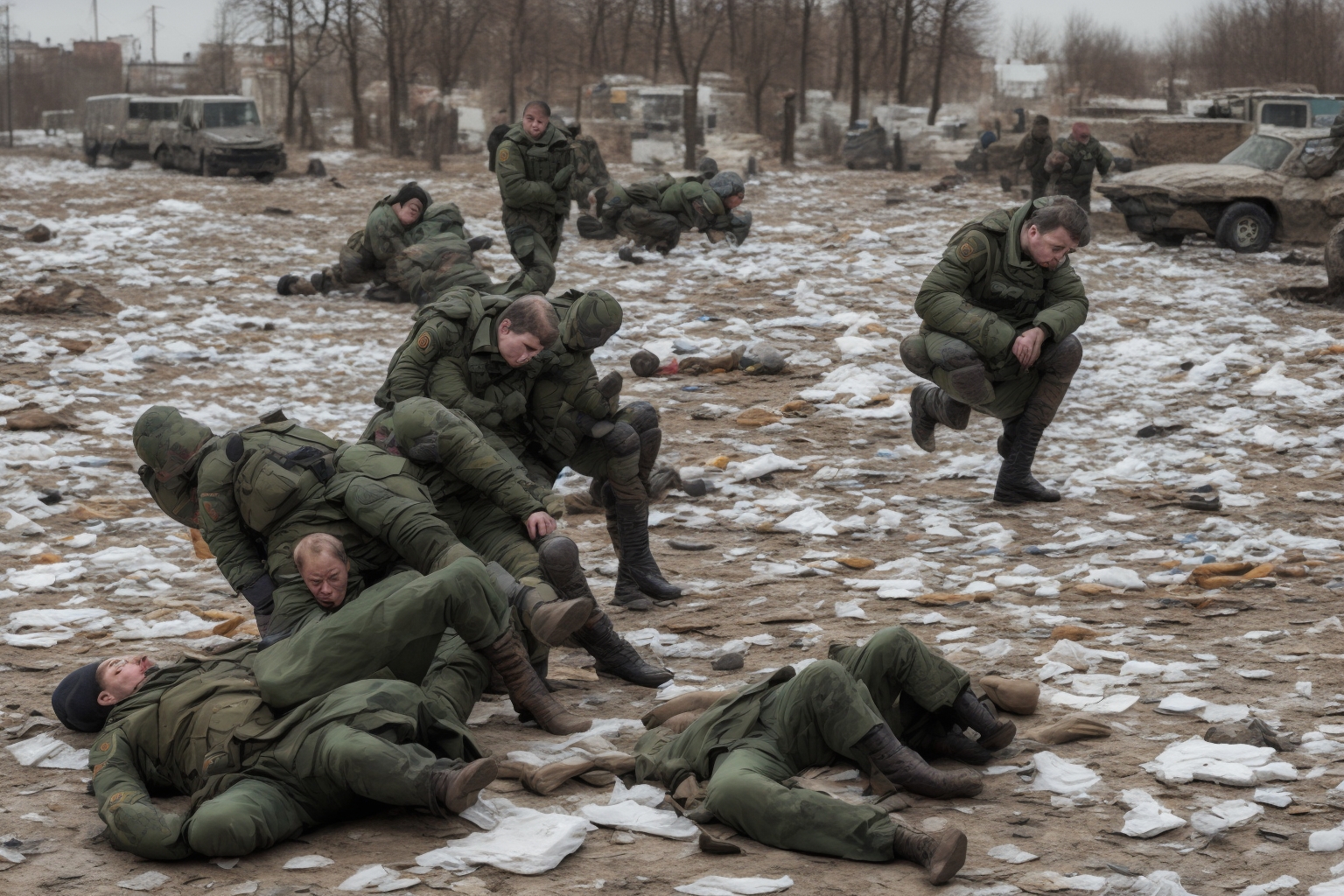 AI illustration of Russia's transfer of two Ukrainian POWs to Hungary has drawn significant backlash, being perceived as a grave violatio...