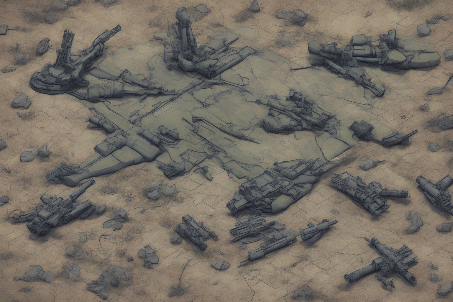 AI illustration of The HUR reported successful strikes against critical components of Russia's air defense in Crimea, marking an escalati...