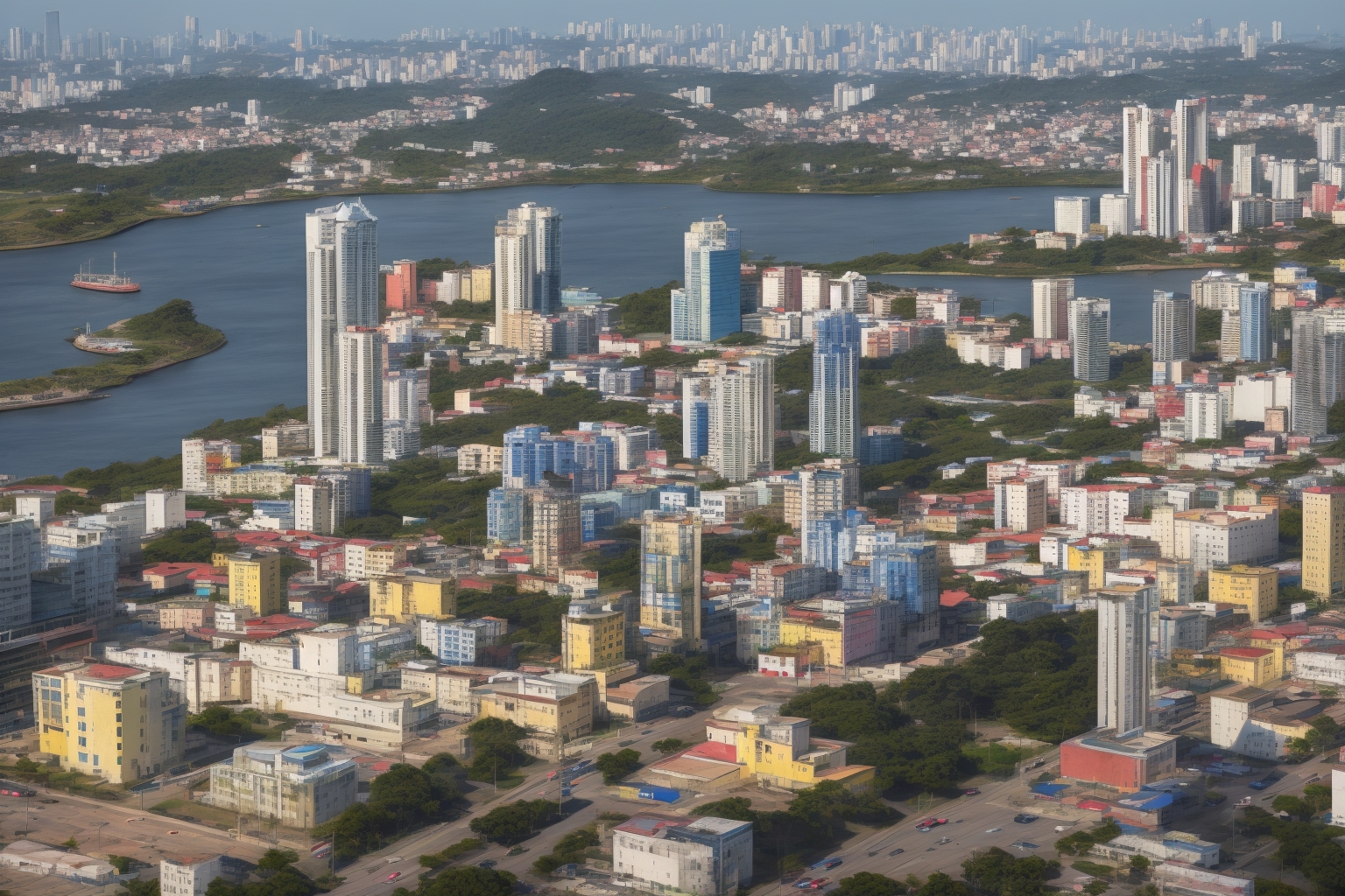 AI illustration of Ukraine inaugurated its embassy in Panama on March 13, aiming to boost political and economic relations in the region.