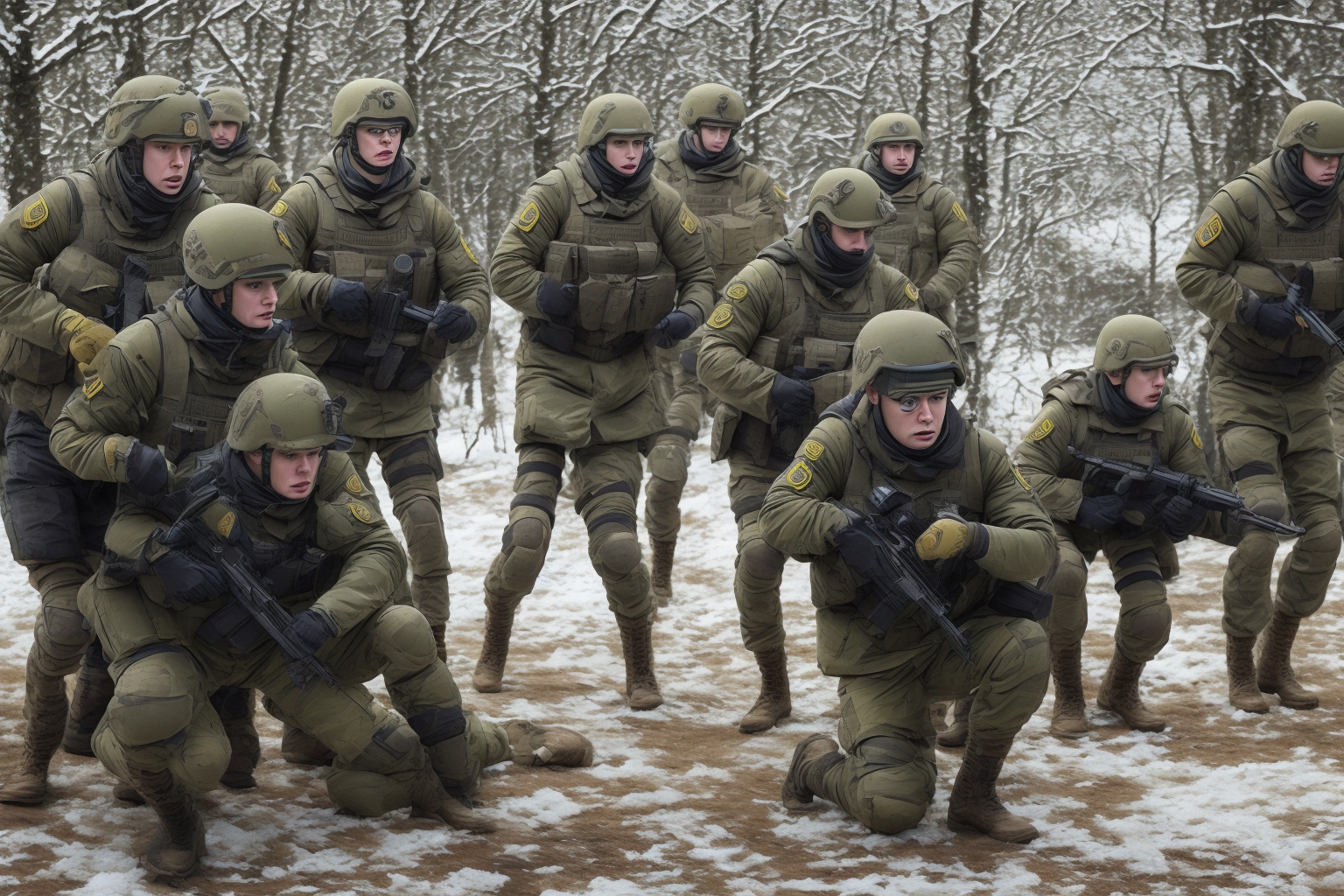 AI illustration of The Lithuanian government is finalizing a ban on Russian military personnel involved in the Ukraine conflict, followin...