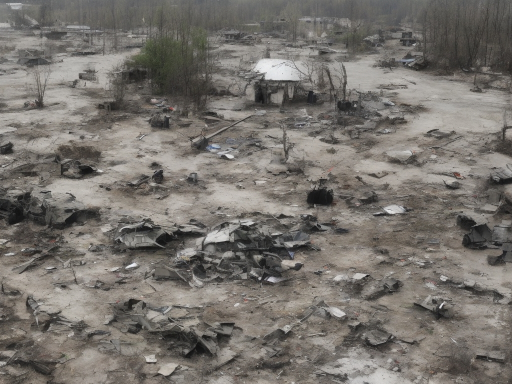 AI illustration of Ukrainian border guards have destroyed a Russian Skat 450M drone valued at around $400,000, according to the State Bor...