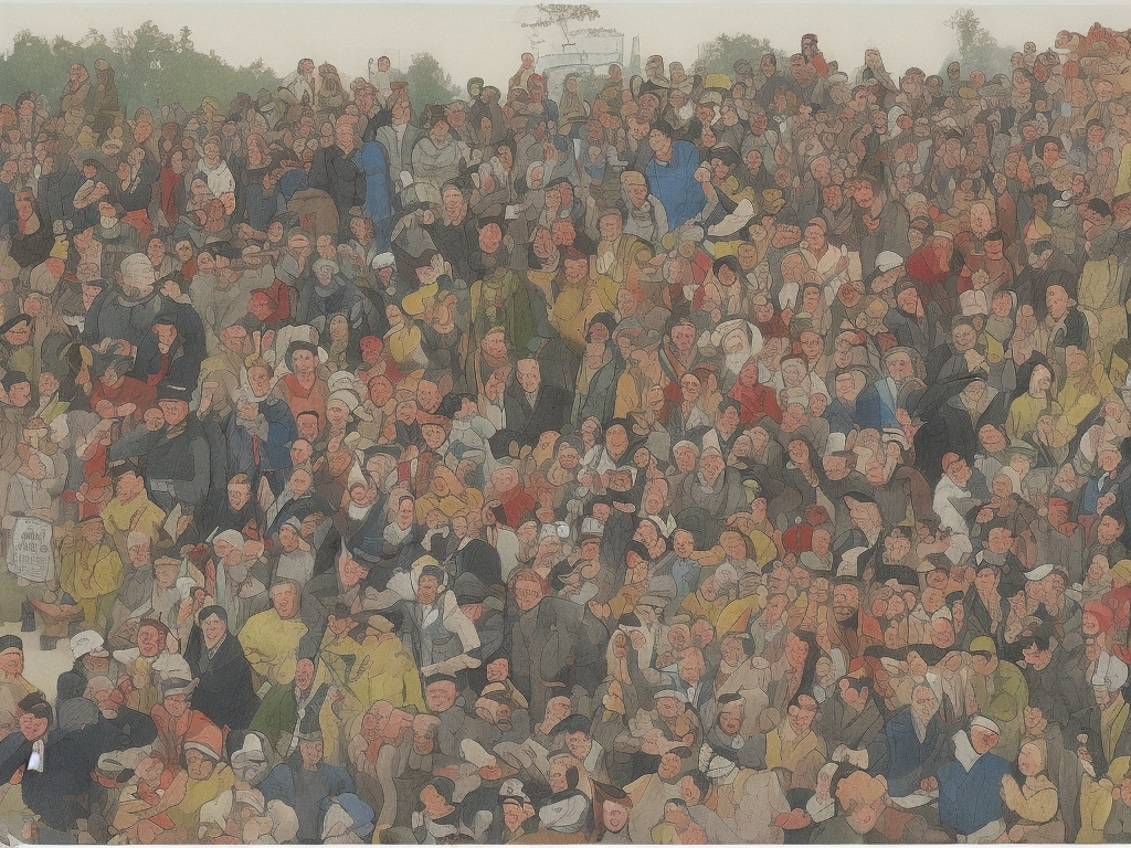 AI illustration of Ukrainian defense forces engaged in 81 clashes with Russian troops today, primarily in the Kostyantynivka and Pokrovsk...