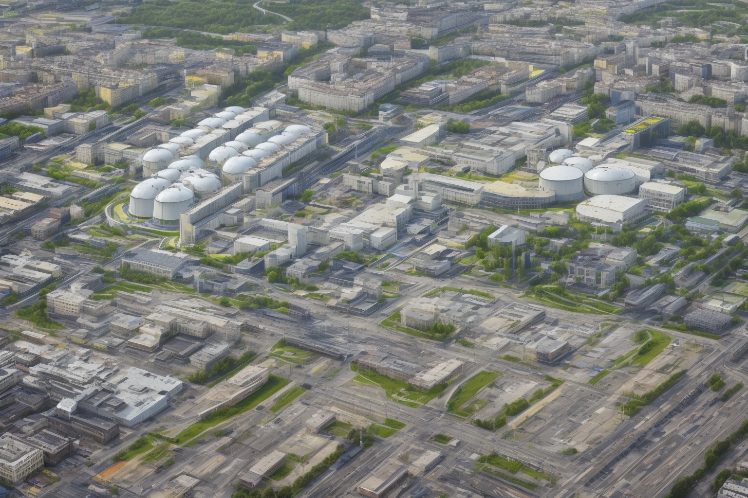 AI illustration of Svyrydenko discussed Ukraine's conflict-era nuclear facility management and called for enhanced energy cooperation in...