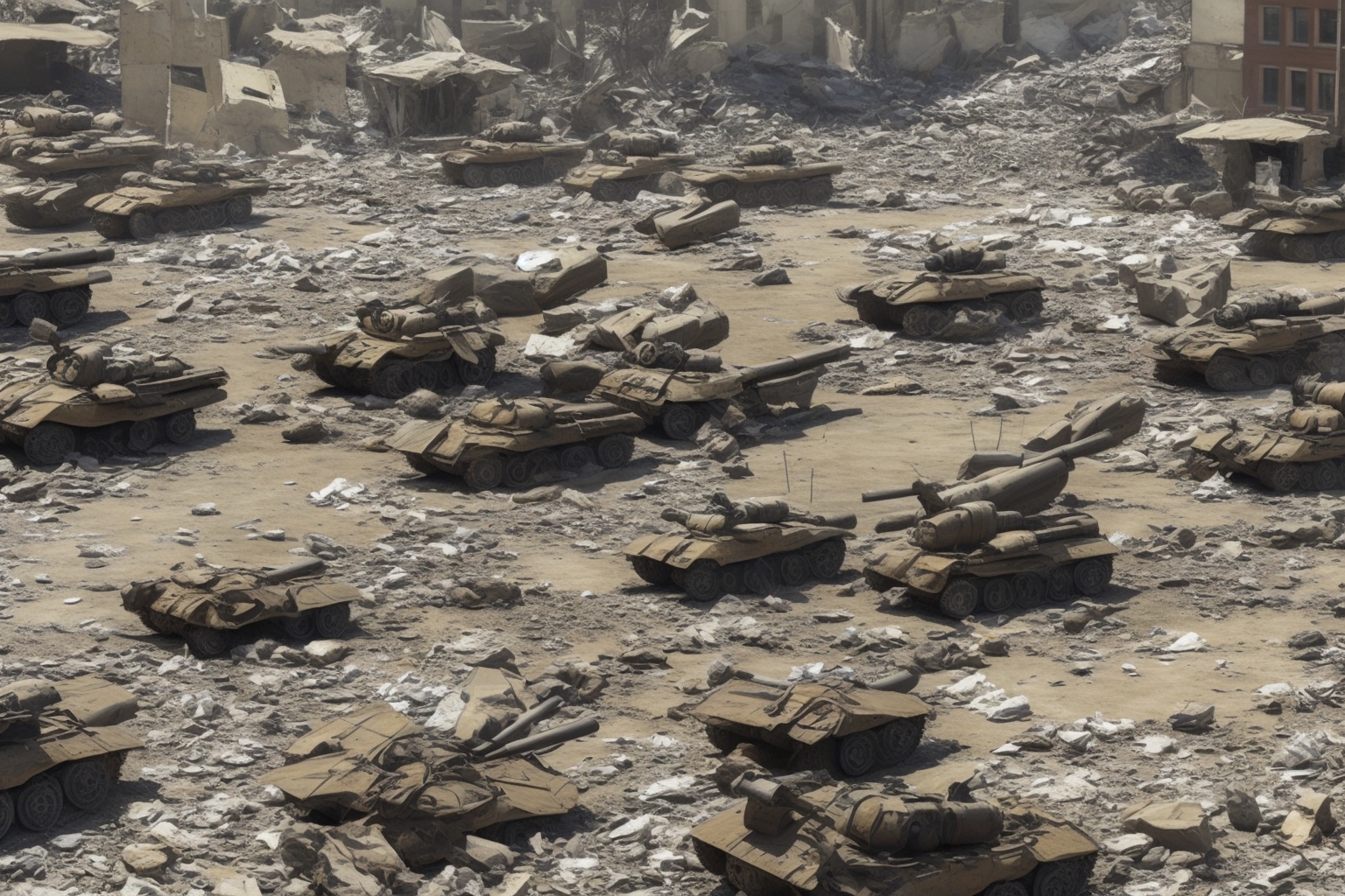 AI illustration of The collaboration between Russia and Iran in drone warfare tactics raises significant concerns for U.S. military opera...