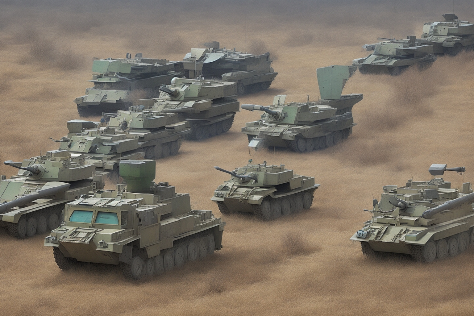 AI illustration of Ukrainian armed forces launched attacks on Russian military installations in Crimea and Donetsk on March 14, 2026, inf...