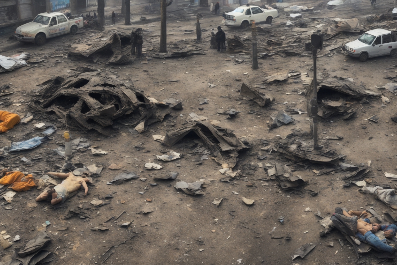 AI illustration of A drone attack in Chuhuiv district has raised urgent concerns regarding civilian safety amid the ongoing violence in U...