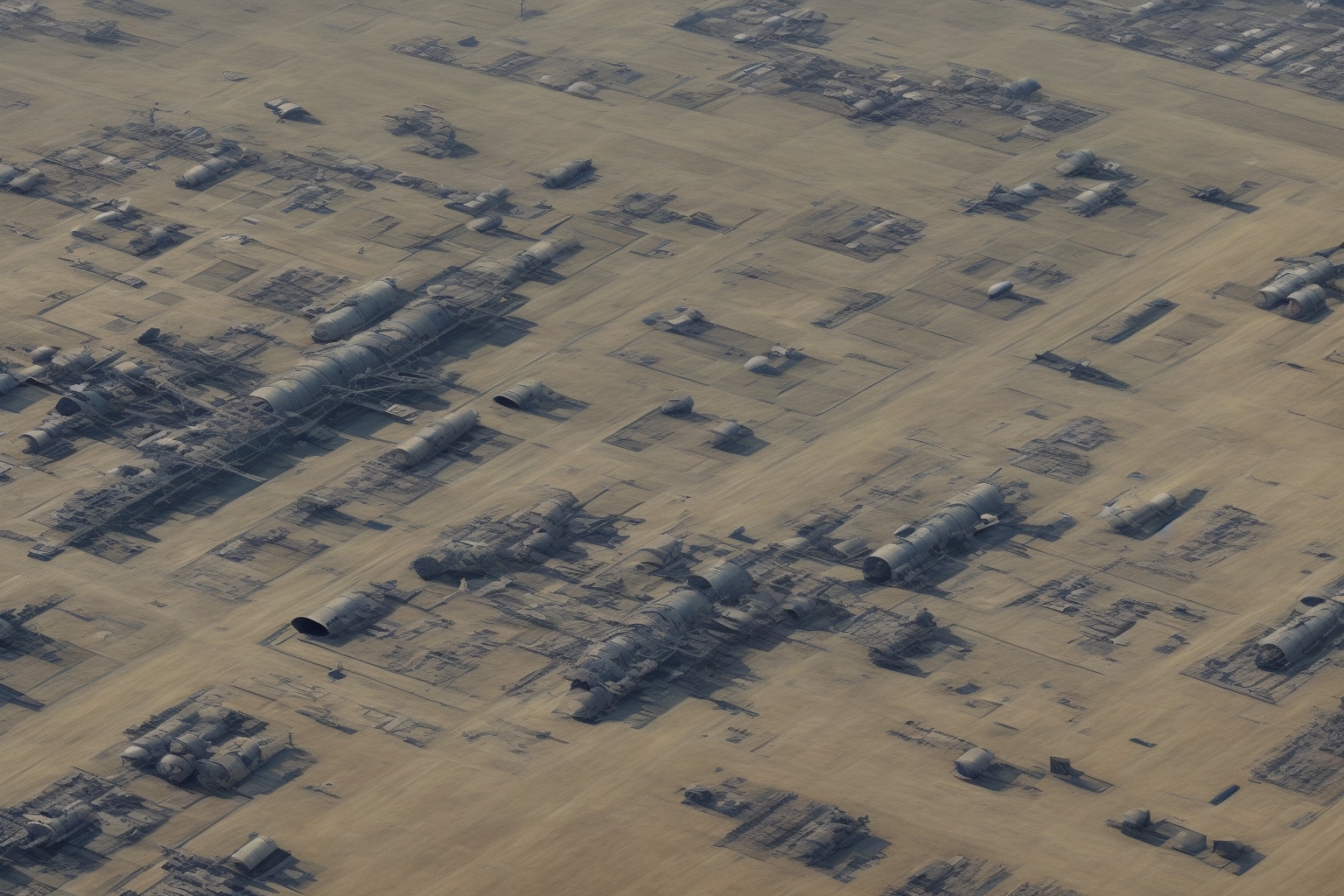 AI illustration of The targeted strikes aimed at the Maykop airfield and the Kremniy El plant are part of Ukraine's broader strategy to u...