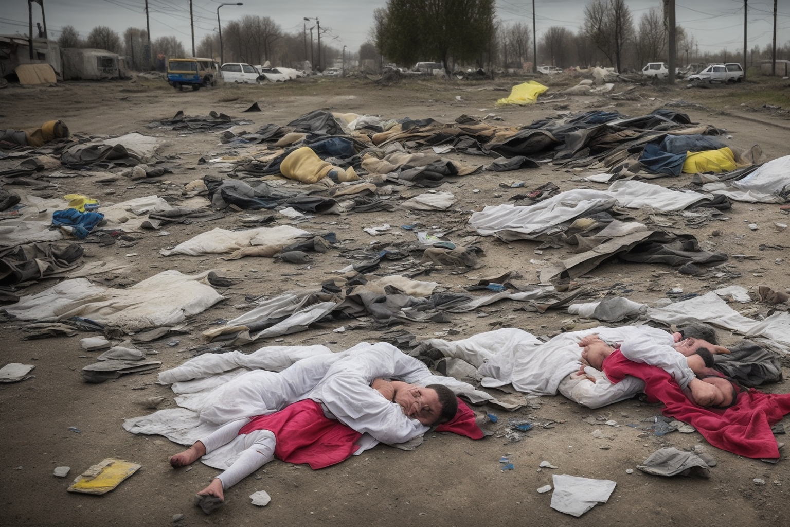 AI illustration of Recent Russian attacks in the Kherson region have resulted in three fatalities and four injuries, adding to the ongoin...