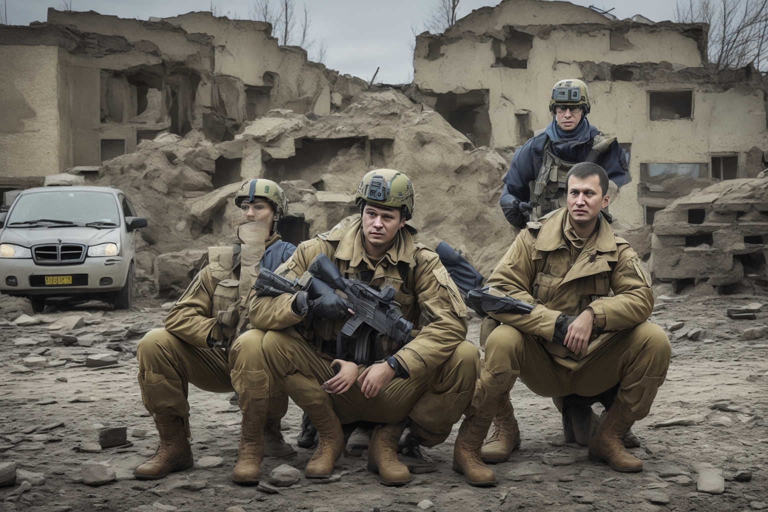 AI illustration of Tima’s story reveals the significant changes faced by Ukrainians during wartime, focusing on the emotional toll and ch...