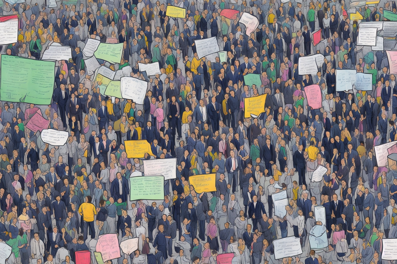 AI illustration of Zelensky accused Orban of exploiting hostility towards Ukraine in his electoral strategy, which could impact Ukraine-H...