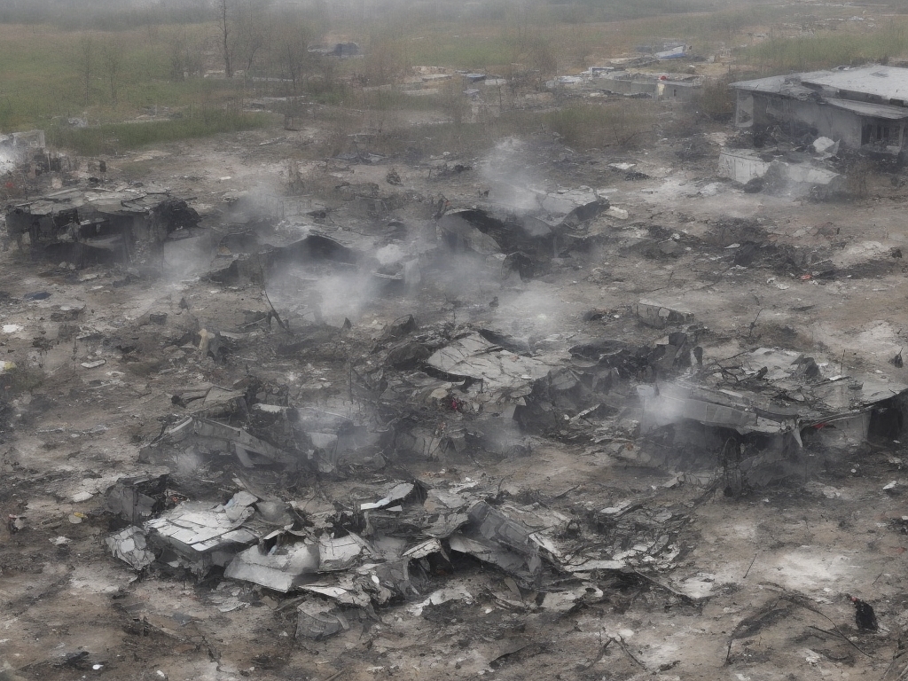 AI illustration of Ukraine?s Air Force said air-defense units intercepted 90 of 97 Russian drones launched overnight, limiting the impact...