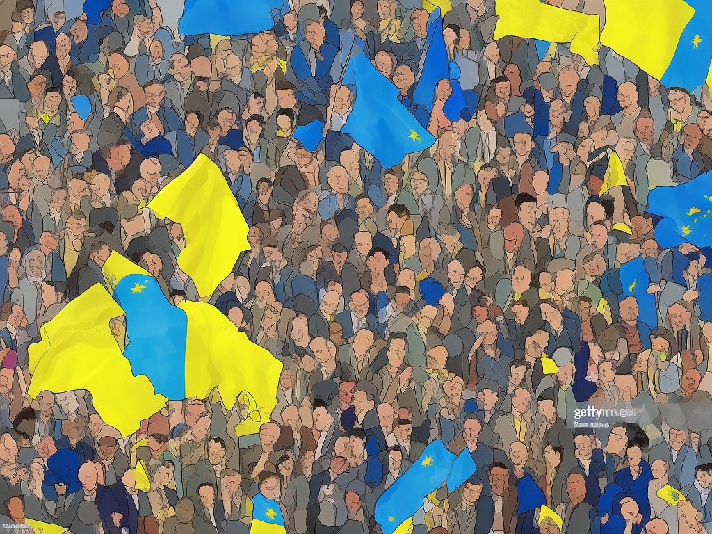 AI illustration of The new standards seek to improve access to telecommunications for all Ukrainian citizens. Telecommunications operator...