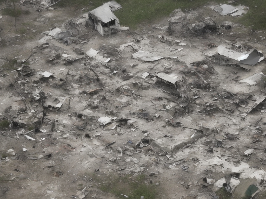 AI illustration of The strikes aimed to disrupt Russian military logistics and operational capabilities by targeting key drone supply and...