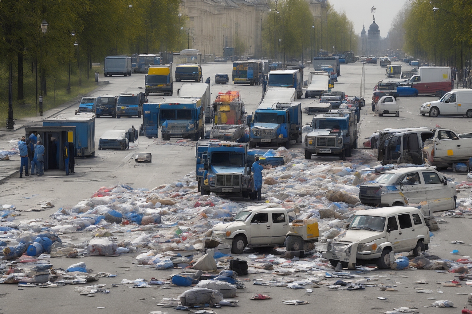 AI illustration of The call comes after Hungarian officials detained Oschadbank's cash transport workers, accusing them of money launderi...