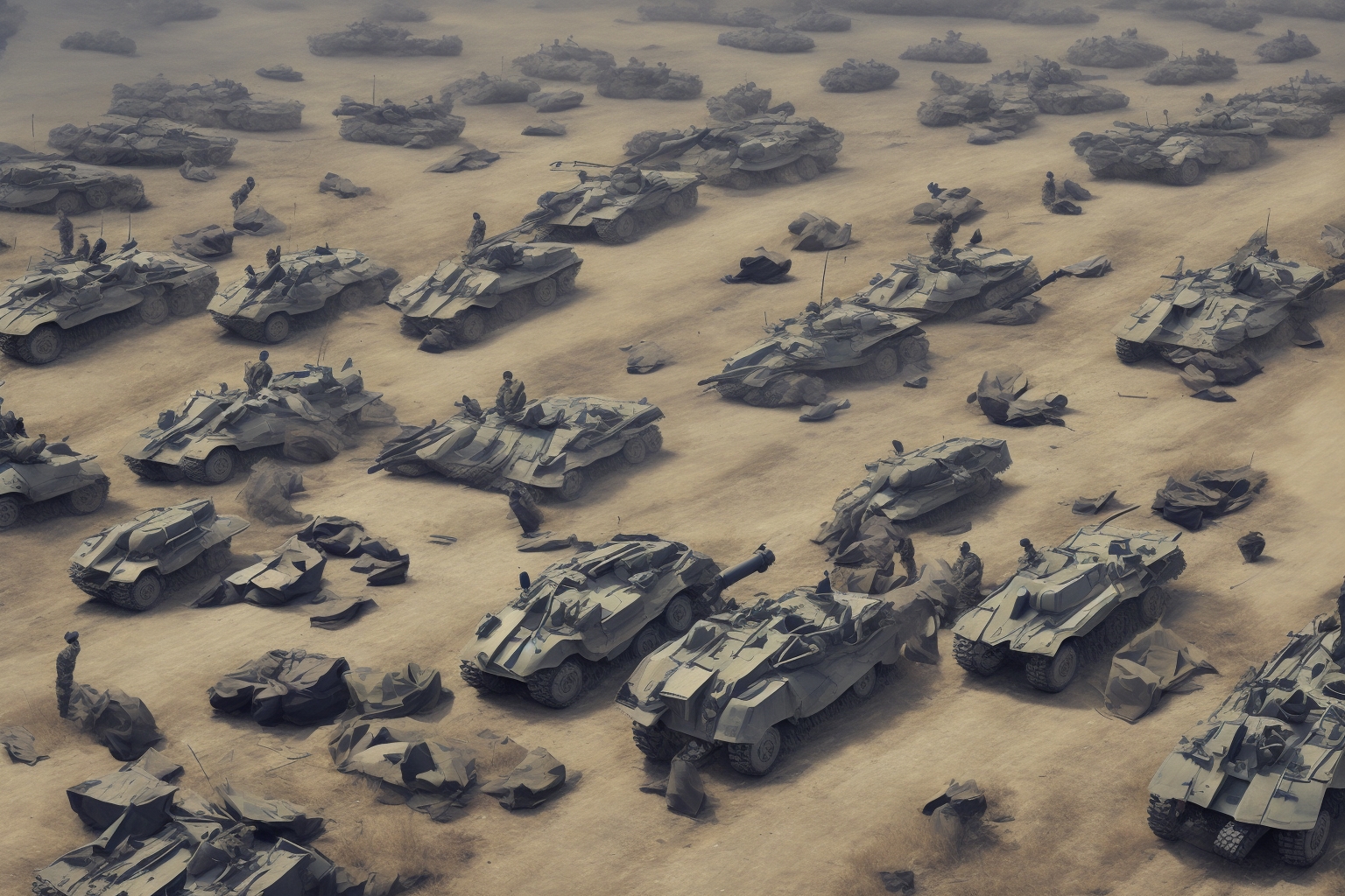 AI illustration of The Ukrainian military focused on disrupting Russian logistics and troop positions in occupied territories, with signi...