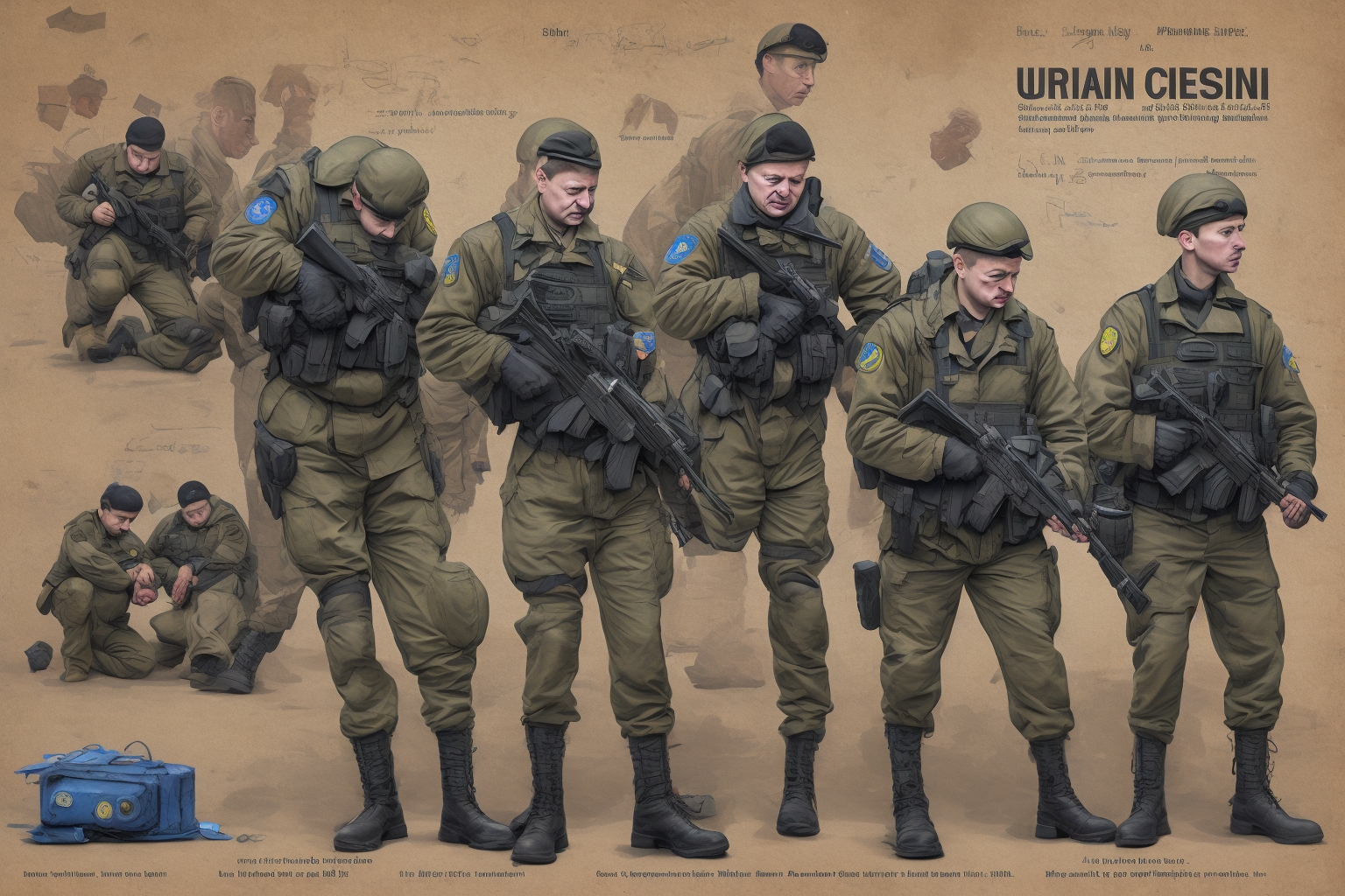 AI illustration of The Security Service of Ukraine has detained a former plant manager for collaborating with Russian forces in military...