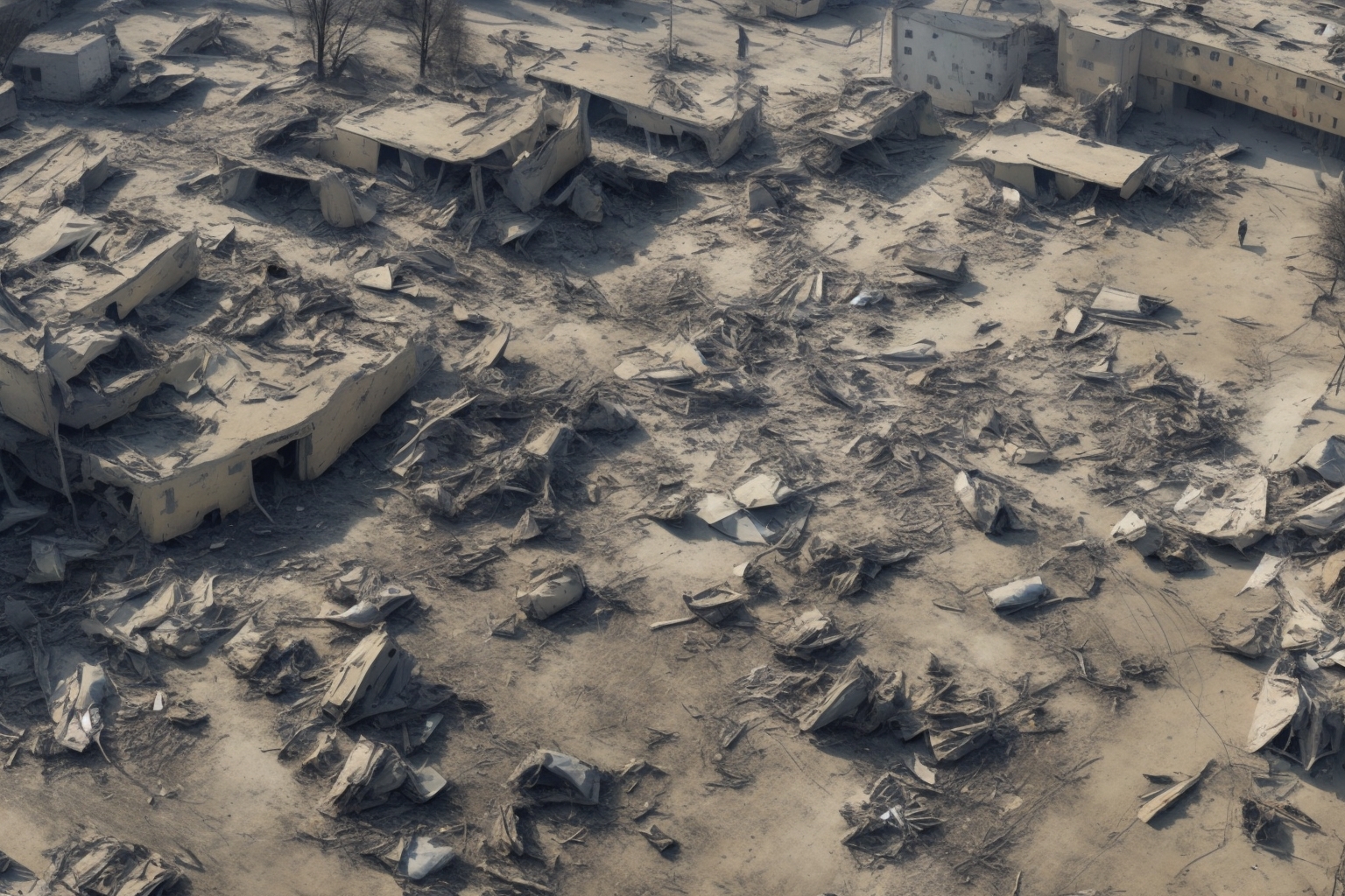 AI illustration of The strike raises serious concerns for civilian safety in Ukraine. Local officials are enhancing medical and humanitar...