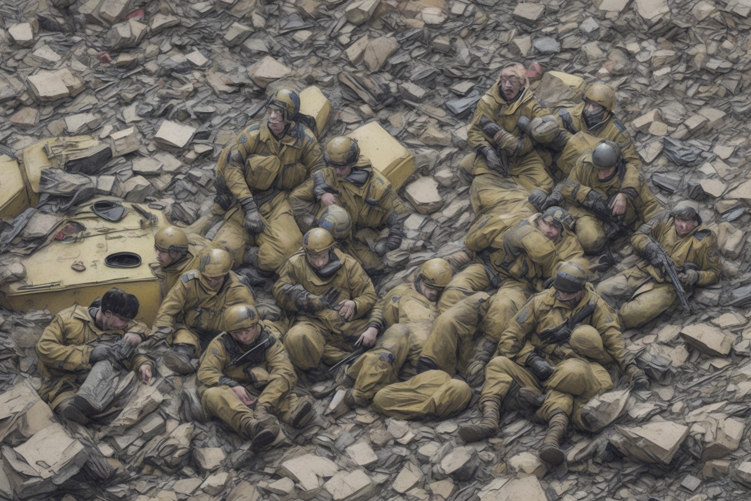 AI illustration of Five Ukrainian POWs received lengthy sentences from a Moscow court, raising serious concerns over the treatment of pri...