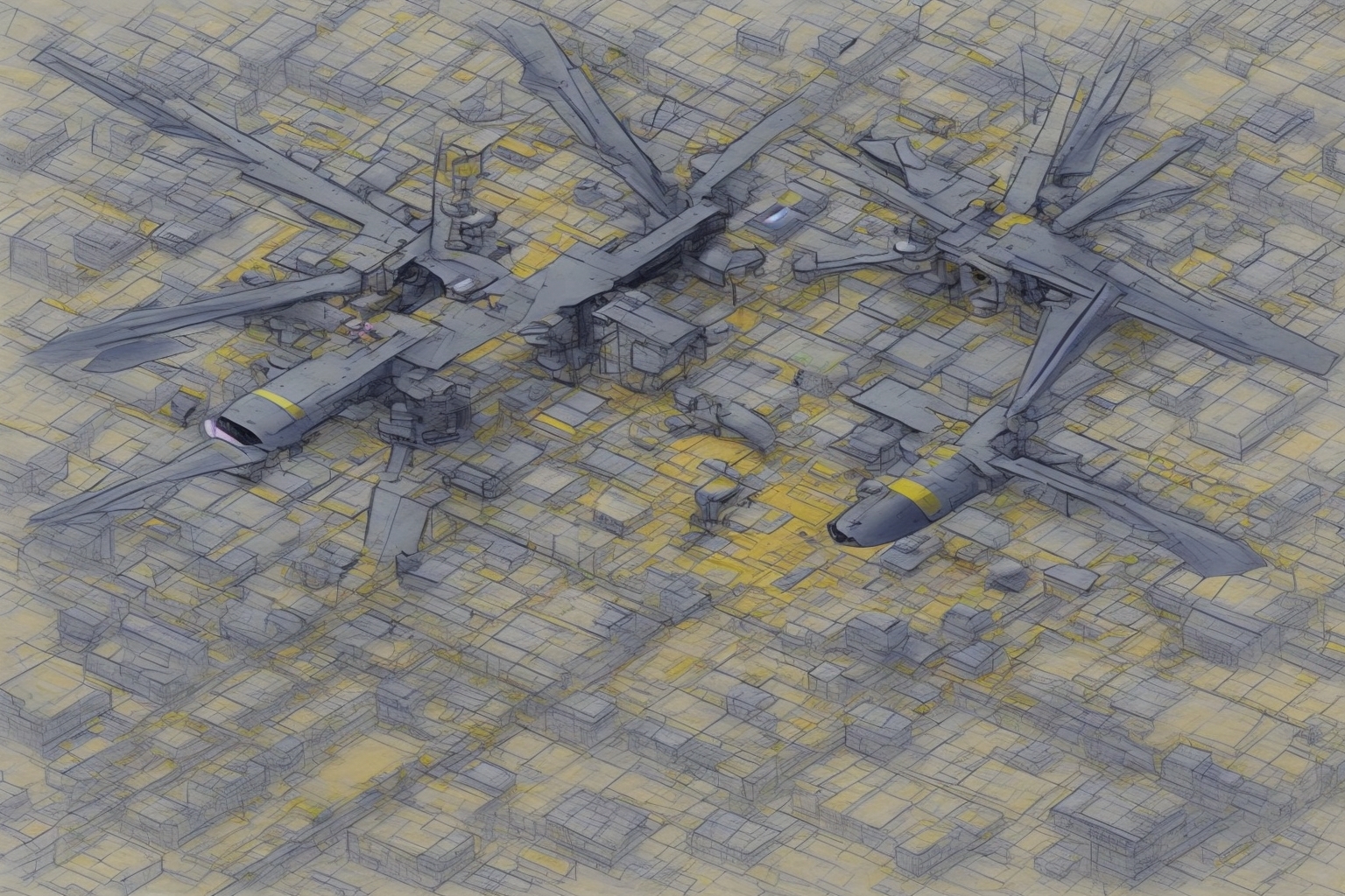 AI illustration of The discussion seeks to bolster Israeli-Ukrainian cooperation against drone threats, amid scheduling delays. Officials...