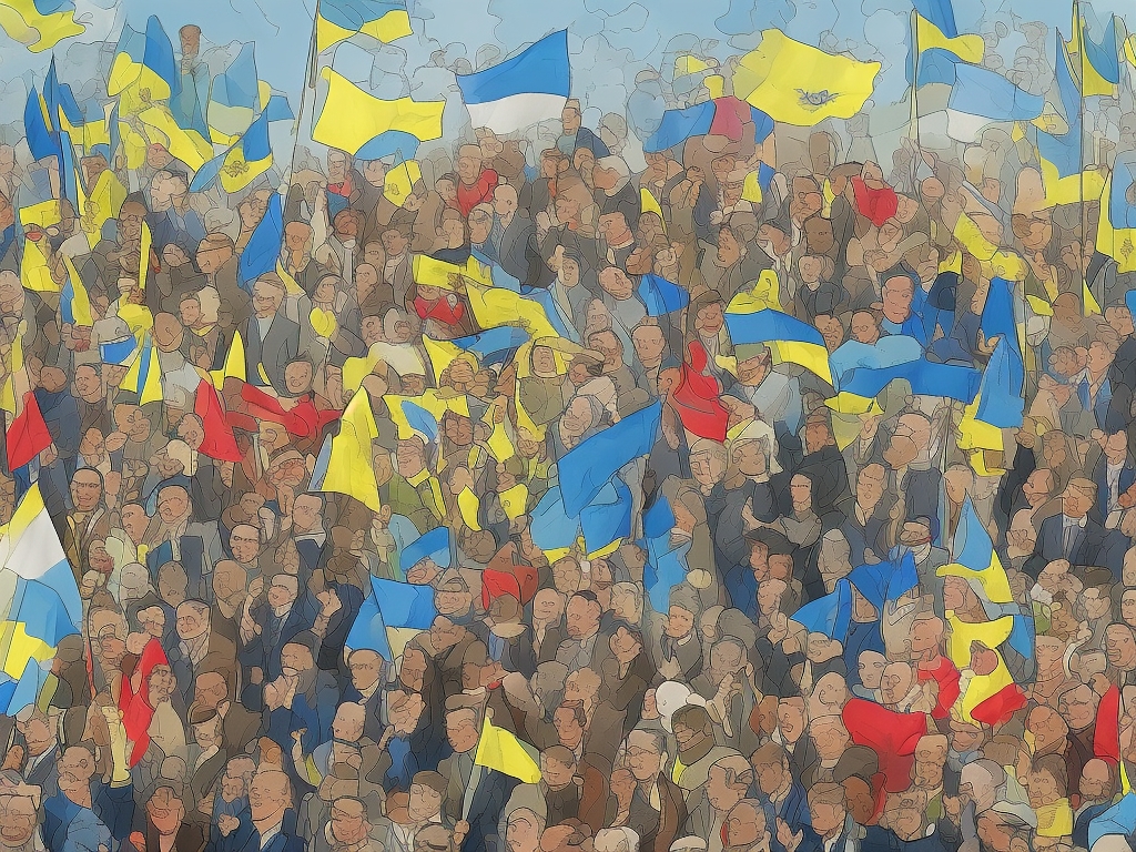 AI illustration of The Ukrainian government is pushing for EU sanctions against nearly 130 Russian military leaders. This effort aims to...
