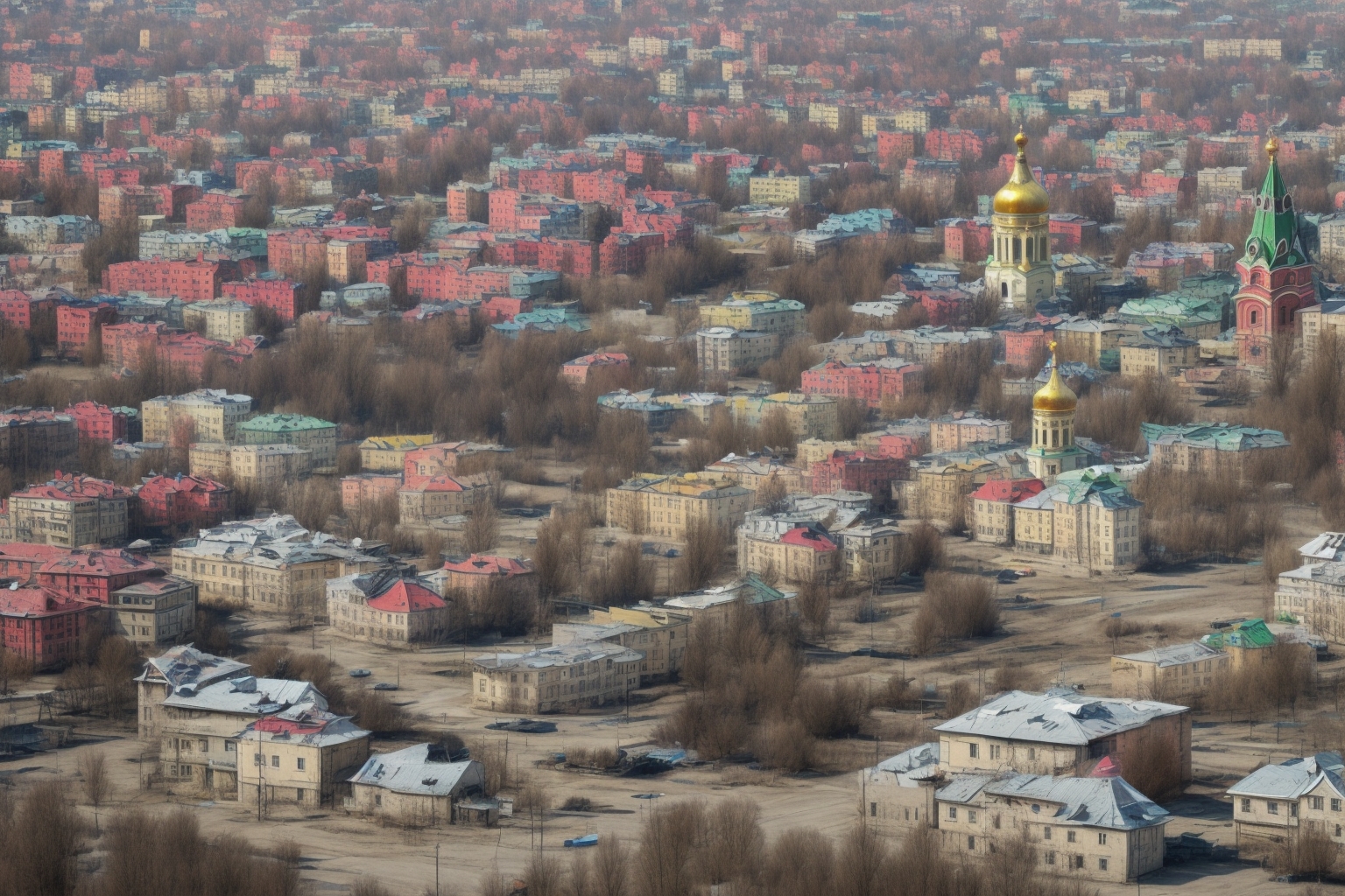 AI illustration of The new protocol facilitates the confiscation of homes deemed ownerless by occupying forces, raising concerns about on...