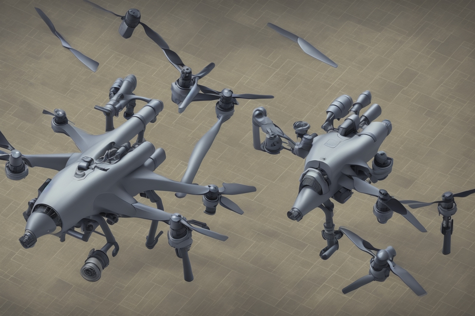 AI illustration of The Ukrainian Ministry of Defense has announced a new automated approach to drone procurement aimed at enhancing milit...