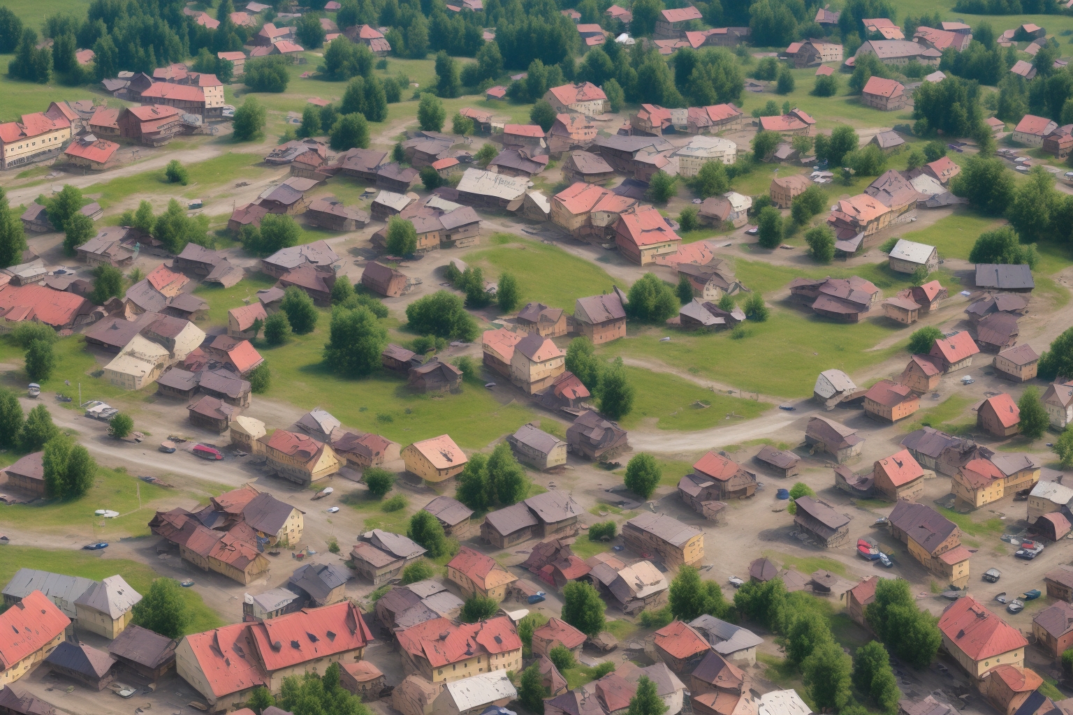 AI illustration of A mobile banking unit has commenced operations in Bukovina, aiming to provide essential financial services to remote m...