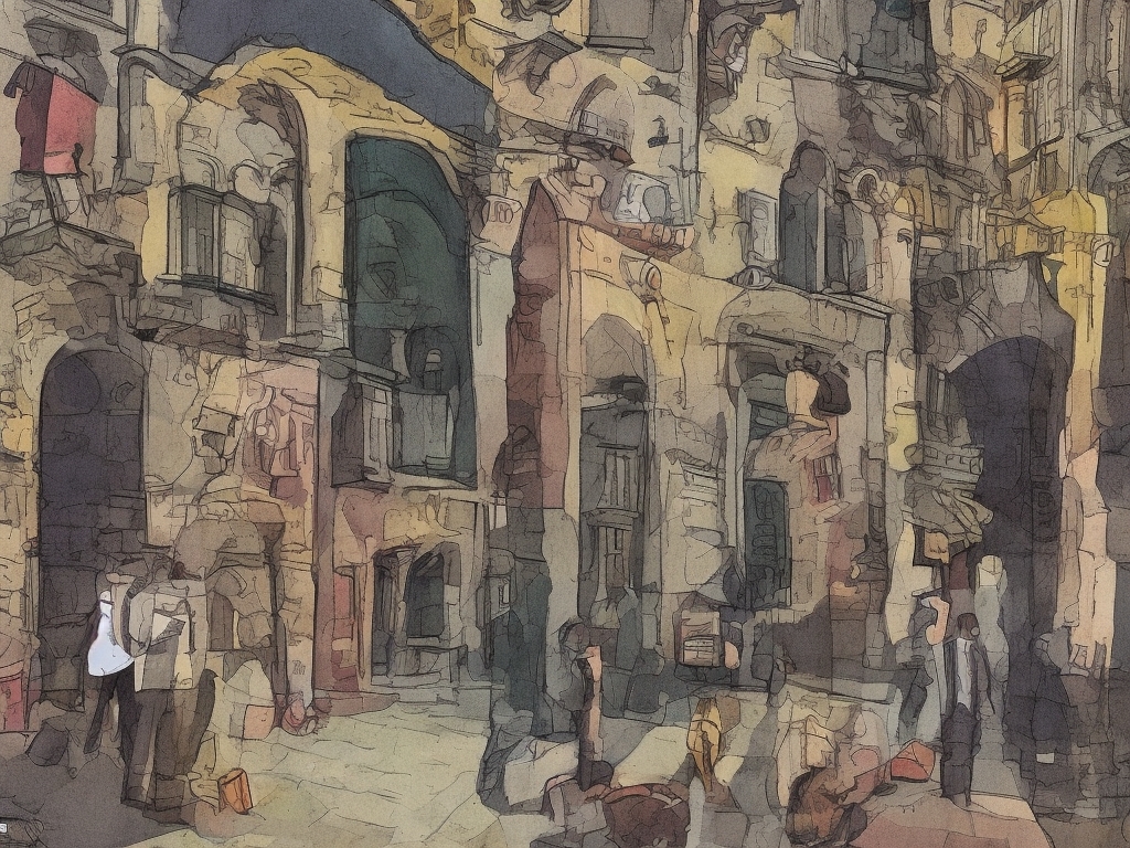 AI illustration of The Lviv Academic Puppet Theater's decision to reject Soviet-era honors signifies a major cultural shift in Ukraine, r...