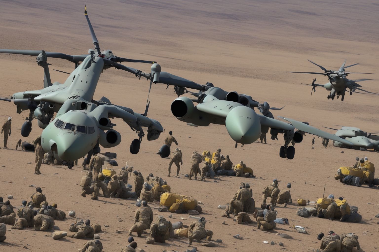 AI illustration of Ukraine's support for US interests includes sending drones and experts to Jordan amid rising regional tensions. This i...