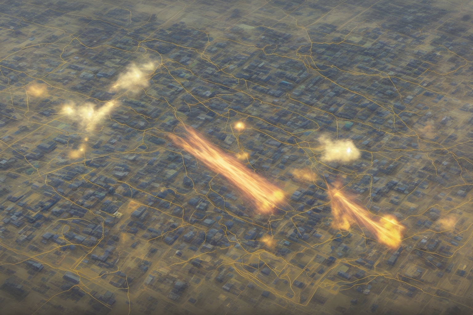 AI illustration of The attack, confirmed by President Volodymyr Zelensky, targeted a critical military production site in Bryansk, Russia...